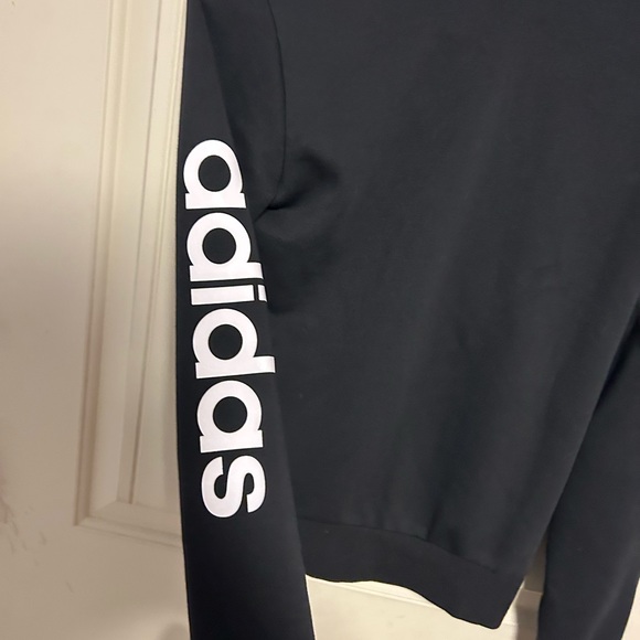 Black adidas hoodie - Picture 2 of 3